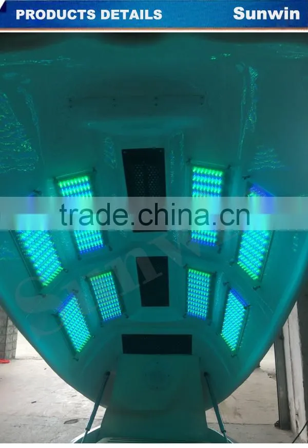2015 ozone sauna spa capsule infrared spa capsule led light spa capsule SW-708S