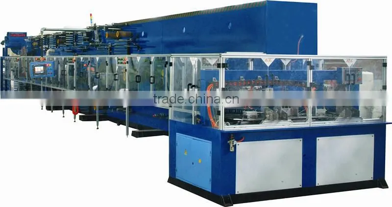 RF-KYB CE certification full-servo lady winge used sanitary napkin machine