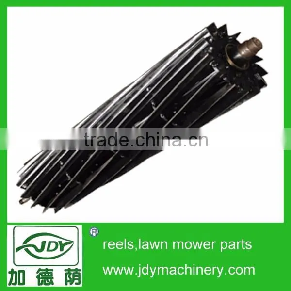 fairway mower grass cutting units golf green roller, grooved front rollers