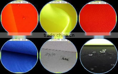 high-vis yellow tc twill fabric for protective clothing