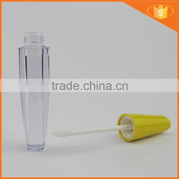 Cosmetic Empty Case & Container for lip gloss tube with brush