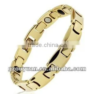 Western style high quality polished beautiful tungsten bracelet