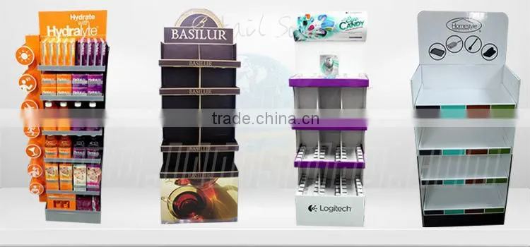 2016 OEM custom counter template cardboard display boxes