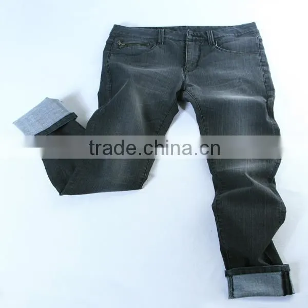 2016 polyester fabric twill, jean fabric stocklot