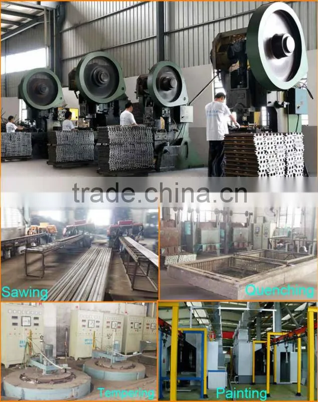 High strength excavator track shoe