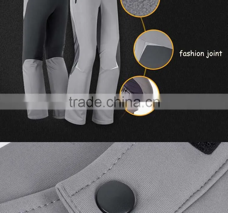 2015 china Hot sale Hangzhou waterproof women cheap hiking new fashion jogger pants