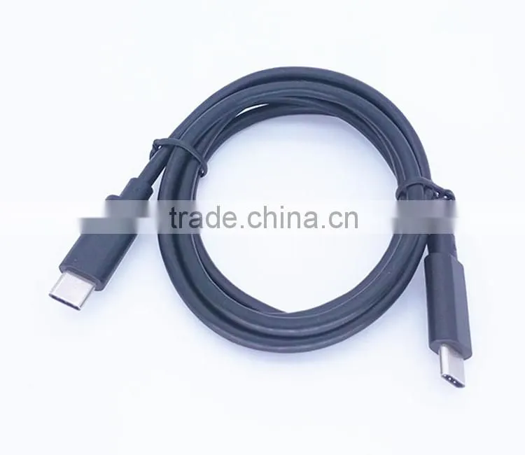 High quality black type C for Android USB type C data cable to USB 2.0 cable