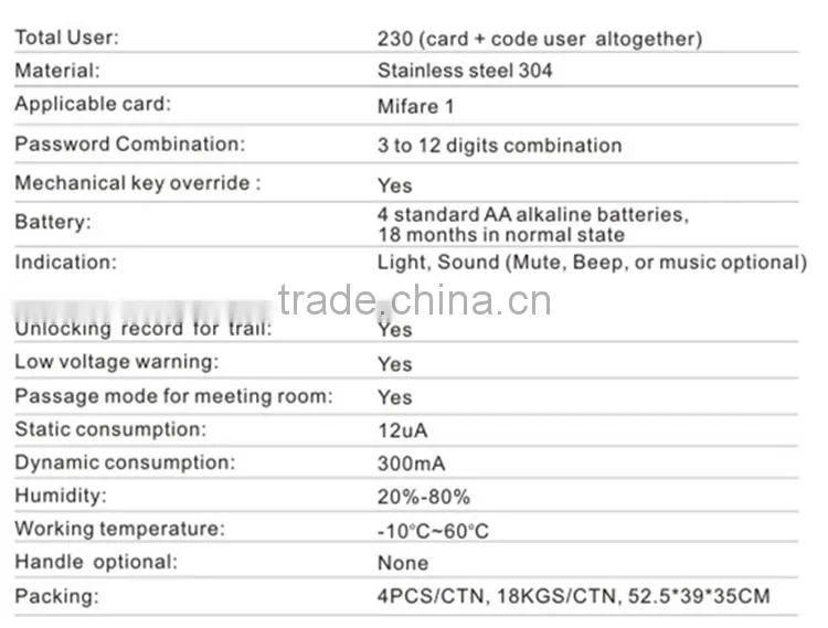 keypad door lock,password lock,password door digital lock