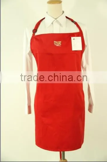High Quality Kitchen Bib Promotional Apron With Embroidery LOGO Apron,Ladies Kitchen Apron