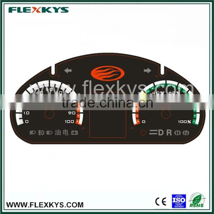 New design graphic touch overlay for car