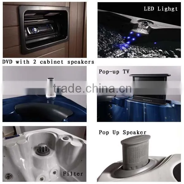 CE Certification China FACTORY Counter Current Massage Jet Exercise and Spa Swimming Pool JY8602