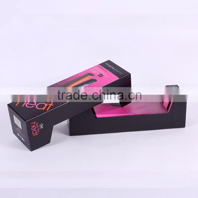 Creative design paper folding box for electronic packaging