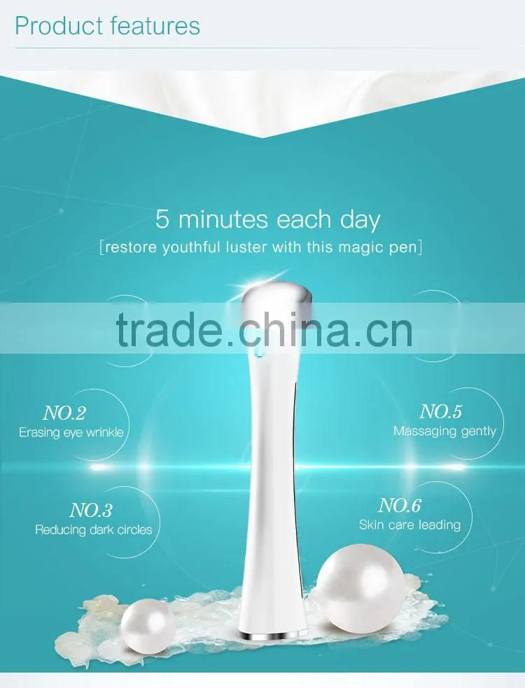 2016 Ms.W new design eye care massager mini facial massager