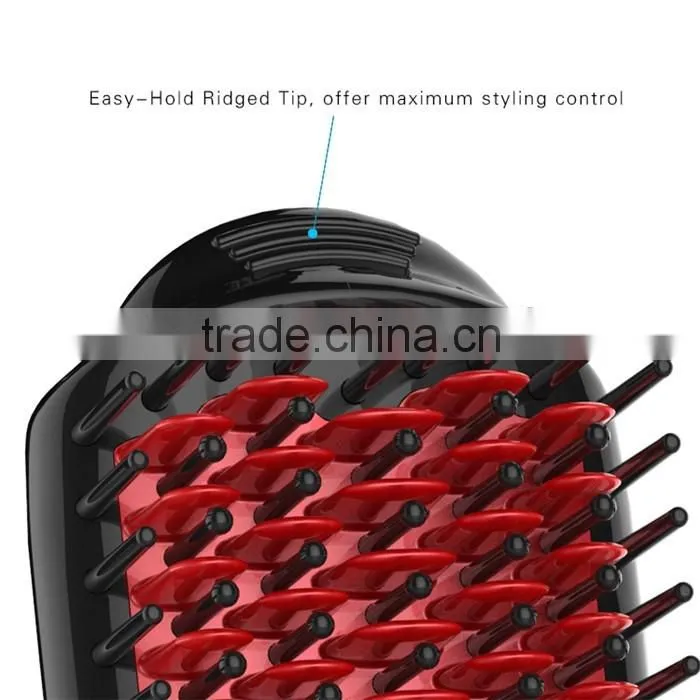 Multi-function hair straightener curler HZ500 PTC heating hair straightener with brush