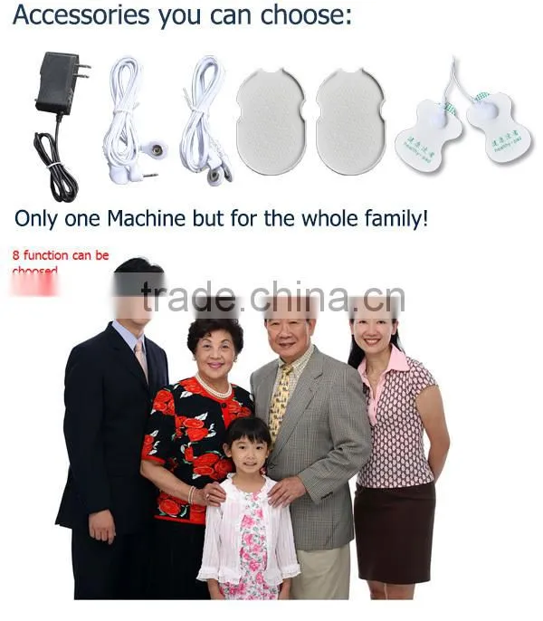 electric portable vibration back pain massage machine