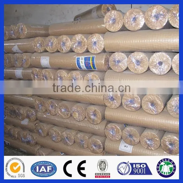 Factory supply high qualityPVC /galvanized welded wire mesh fence/wire mesh roll