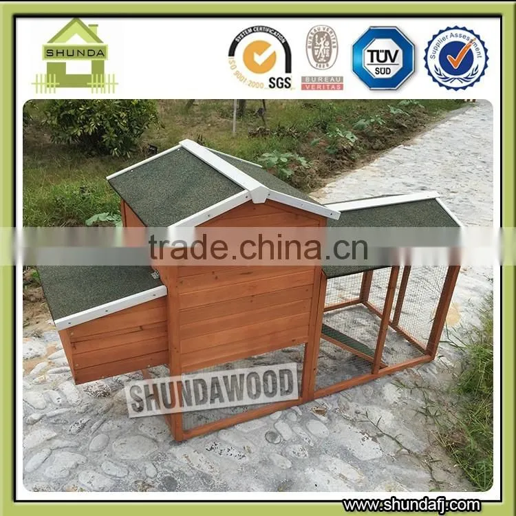 SDC021 cheap backyard Large Chinese wooden chicken coop