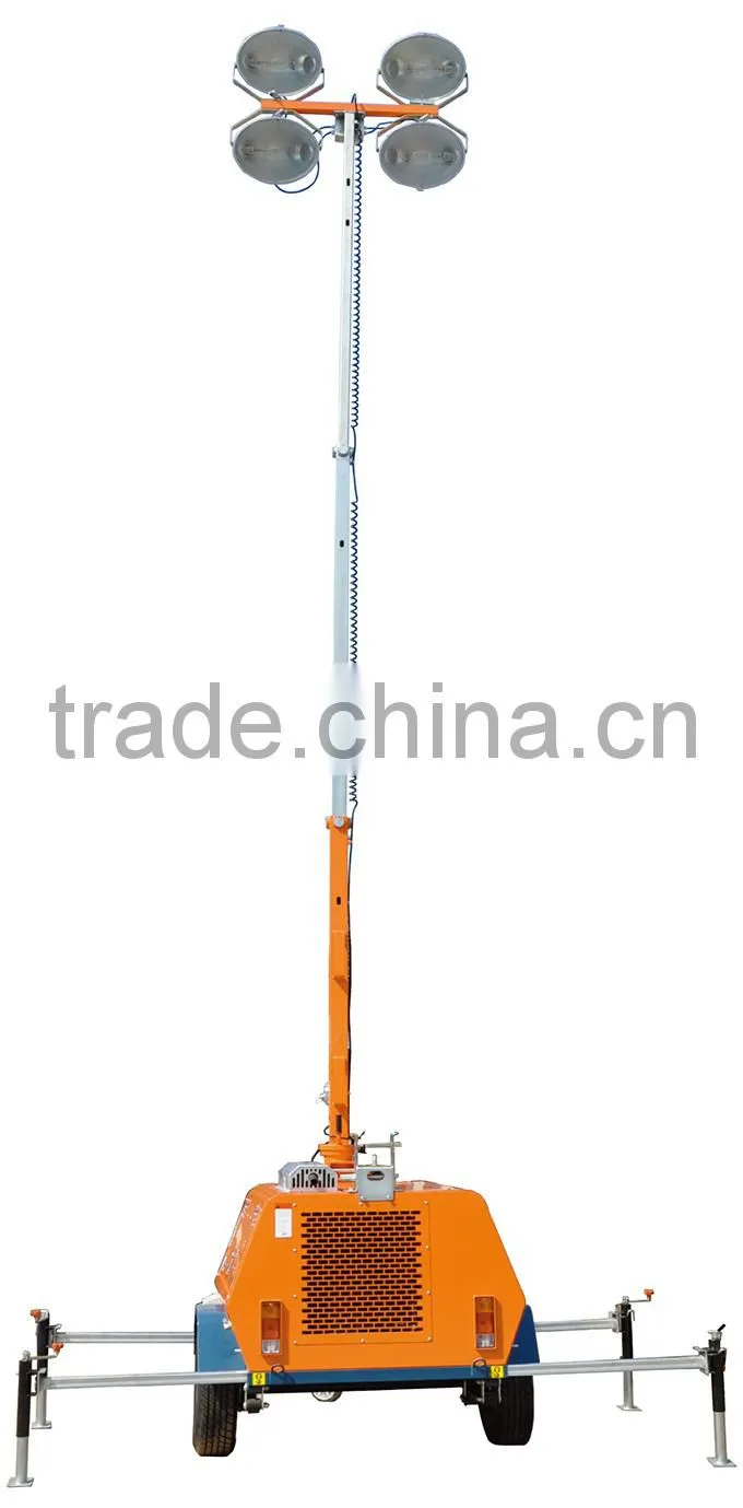 manual lift light tower GNZM42c price in sales