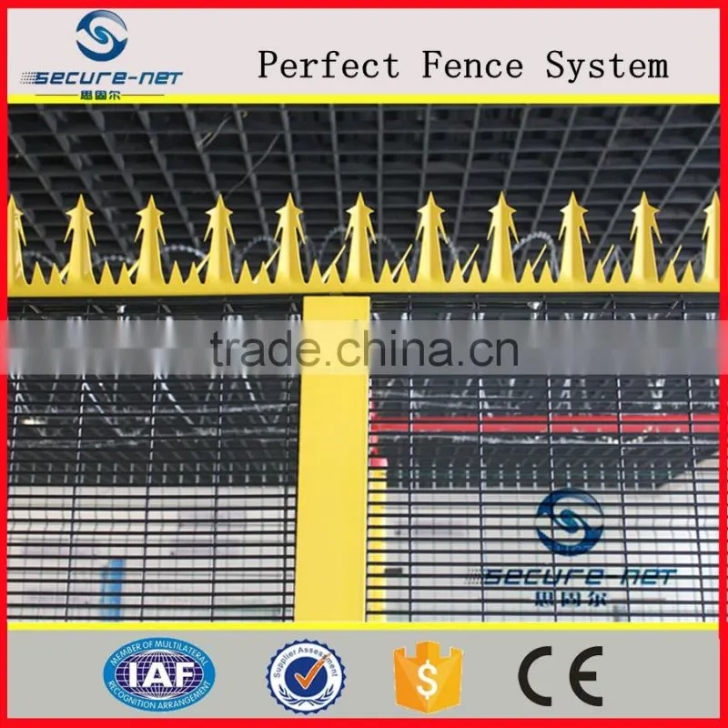 High Quality powder coated 358 anti climb weld mesh fencing for sale