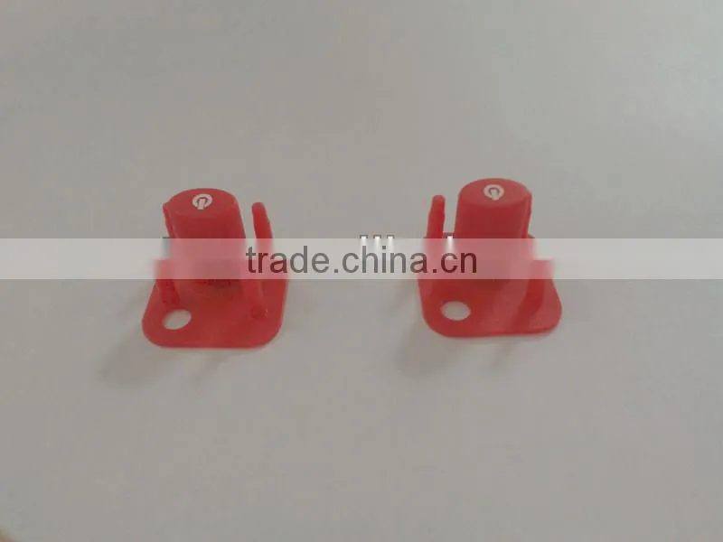 Red Silicone Rubber Button parts