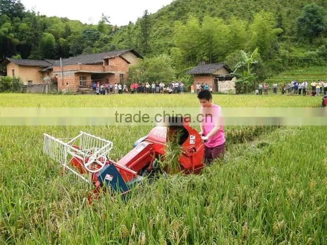New small mini rice wheat combine harvester