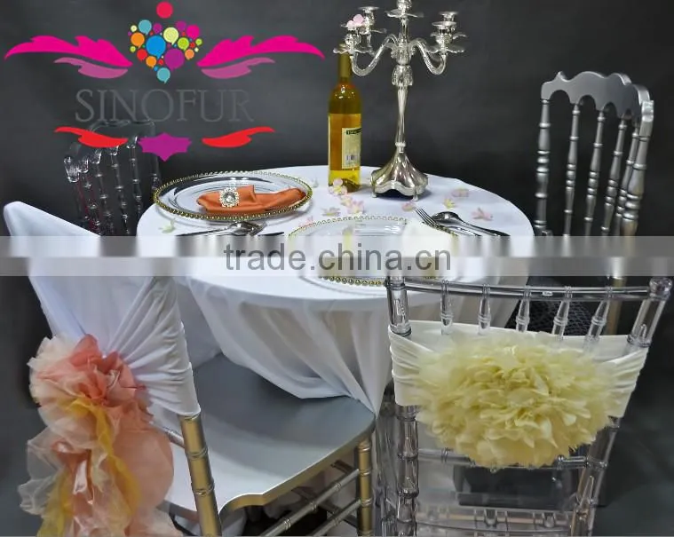 wedding decoration chair covers and table covers