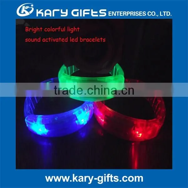 Promotion gifts led light wristband motion activated led bracelet activity fitness bracelet