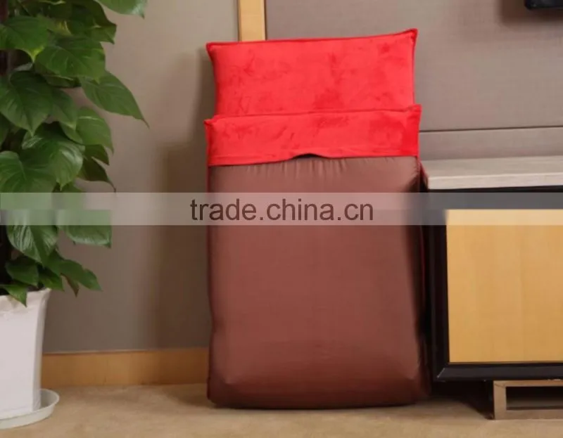 legless floor chair with 5 steps to adjustable the waist and head position