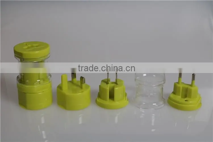 all in one universal international plug adapter world travel SY-02 DC power adapter 1european plug ac switching