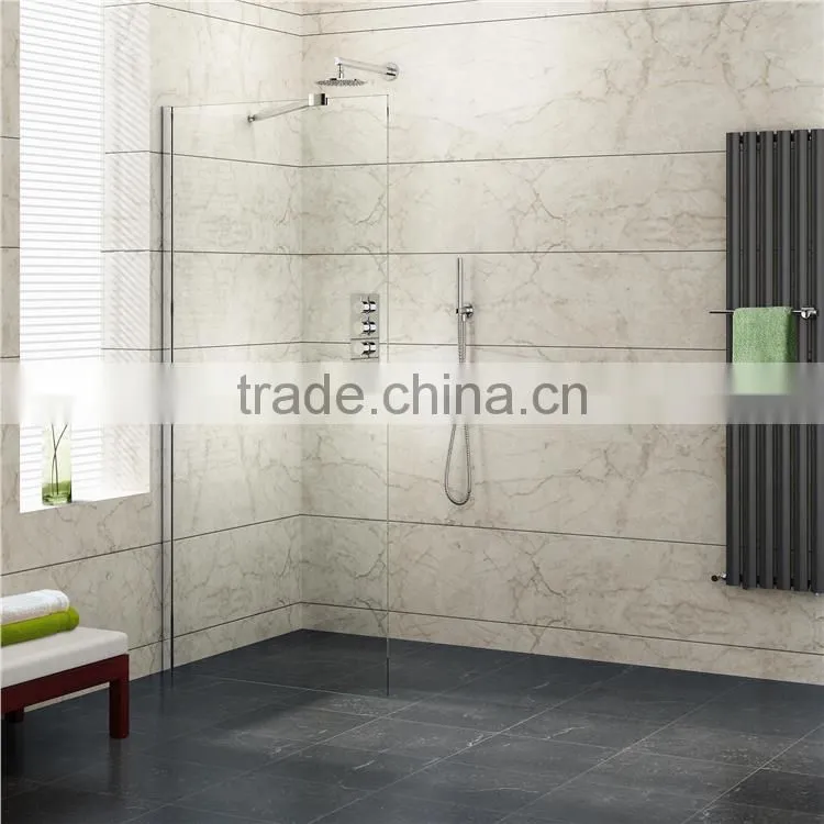 HSR02-90024 folding simple frameless shower screen