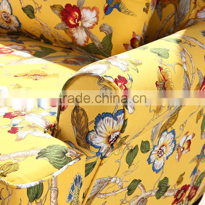 European rustic style fabric sofa chair LQ-804#