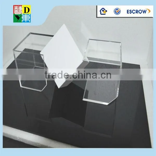 fashion custom design acrylic lighting PMMA lucite acrylic home deco with brass hot sale plexiglass acrylic round light home use