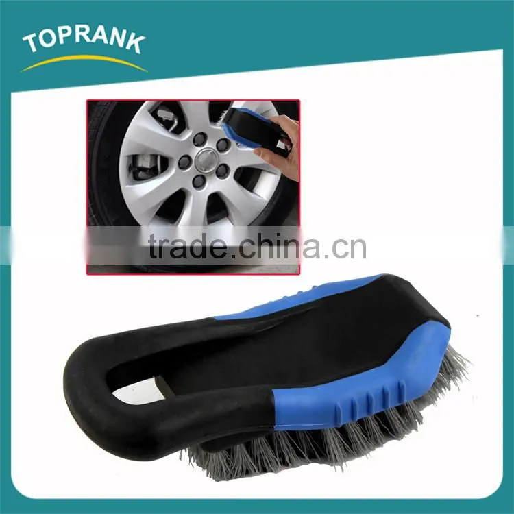 High quality TPR serging soft car upholstery brush car cleaning brush