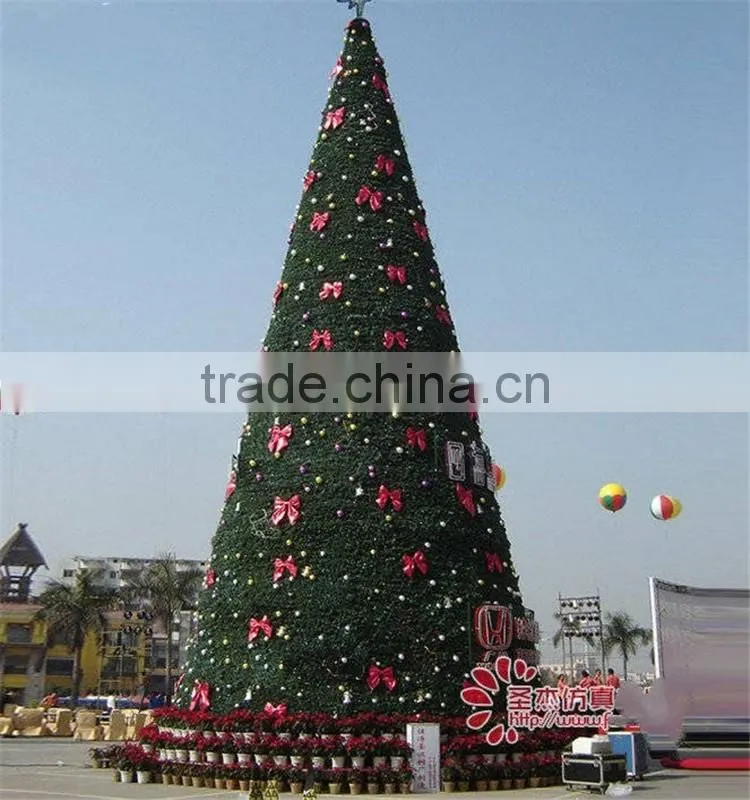 SJ2017500124 10m outdoor xmas tree artificial lighting colorful christmas tree for christmas festival