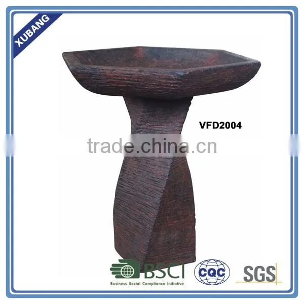 Landscaping mushroom shape Birdbath, Bird feeder