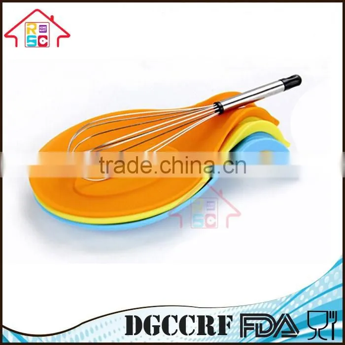 NBRSC High temperature Silicone Spoon Pad for Food Grade Trivet Rest Heat Resistant