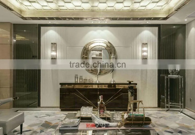 Metal Frame Interior Decorative Mirror