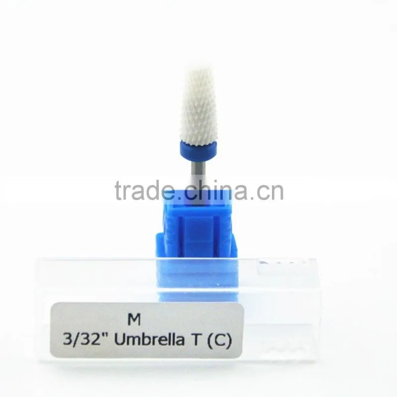High Quality Flame Ceramic Nail Drill Bit Rotary Burr