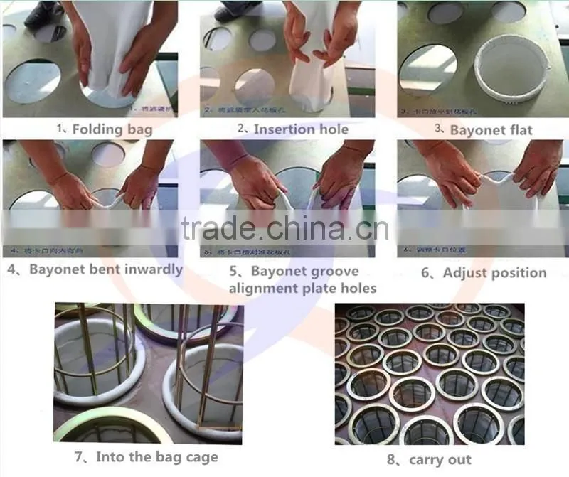 Dust bag Baghouse woven type Filter Bags