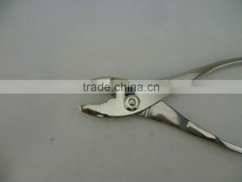 8" Adjustable Combination Pliers Stainless Steel Hand Tools