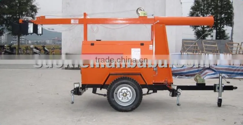 Professional portable tower light with High-quality,OKHQ-ZM1000A mobile lighting tower