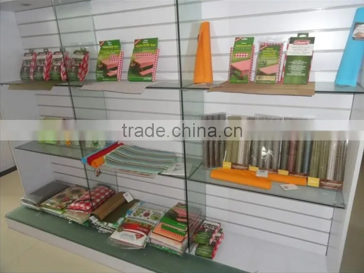 big sale !!!2015 new classic flannel/PVC/PE table cloth with good quality for home/hotel