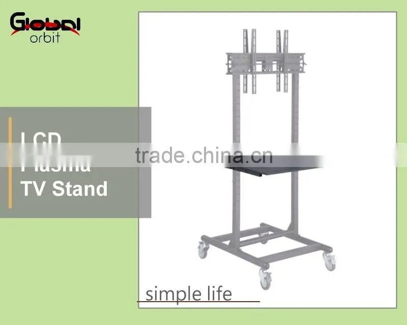 High Quality Plasma TV Bracket Screen Holder Rack Movable TV Cart