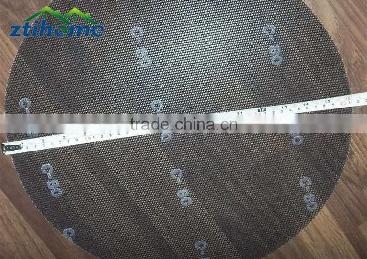 Silicon Carbide and Aluminium Oxide Abrasive Sanding netting with lint backing