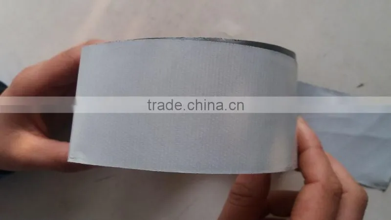 China manufacturer shinny cloth duct tape double side cloth adhesive tape cloth tape
