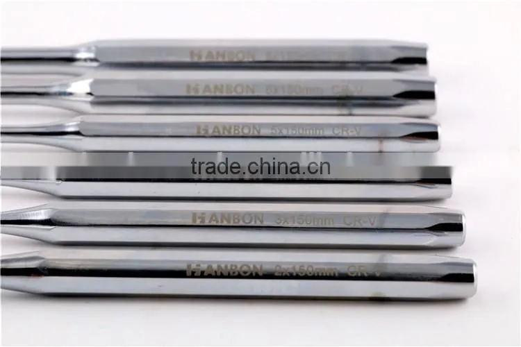 Professional 6pcs mirror chisel set of Cr-v material