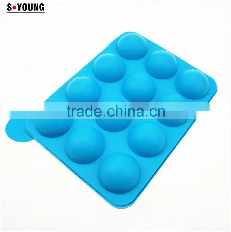 11049 Silicone Lollipop Party ice ball Baking candy Mold