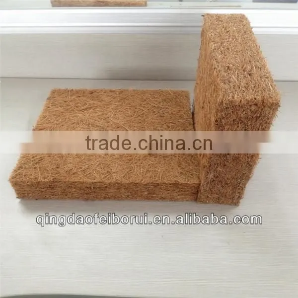Nature coconut fiber mattress sheet 135X189X3cm bound with environmental latex glue FBREPB031