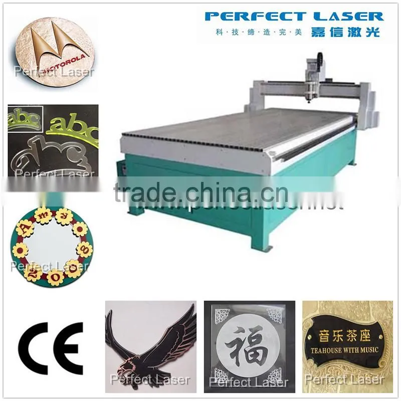 Perfect Laser PEM-1215 1.5kw Cheap CNC Router for Advertising Industry