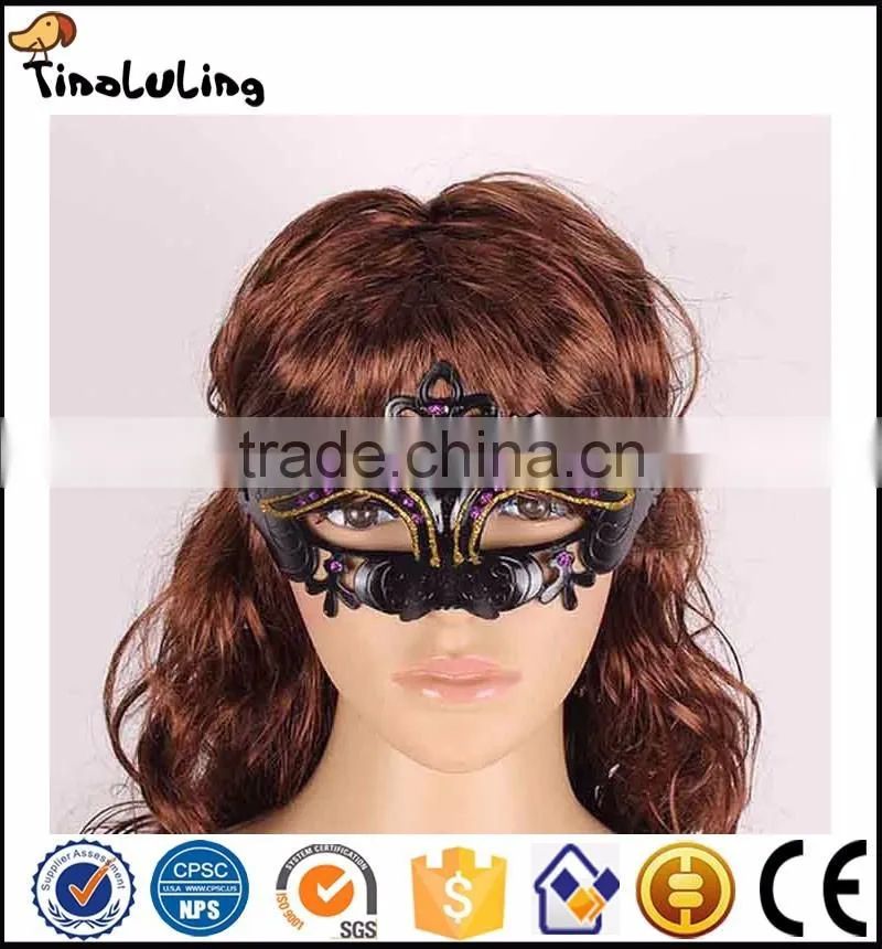 Gold mask dance party mask princess of Venice
